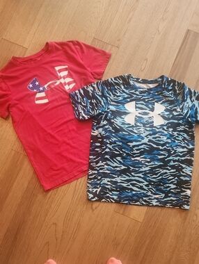 Under Armour Kids' Short Sleeve Tee Bundle - Size Youth Large